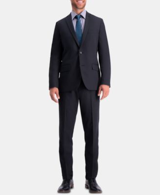 Photo 1 of Haggar Men's Active Series Herringbone Slim-Fit Suit Separate Jacket 44R