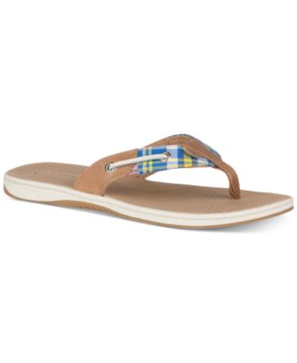 Sperry women's discount seafish thong sandals