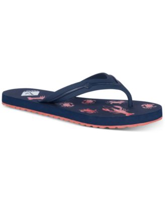 macys sperry flip flops