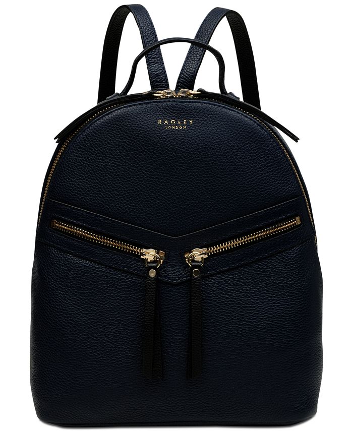Radley London Smith Street Leather Top-Zip Backpack - Macy's