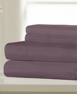 Super Soft Triple Brushed Microfiber 4-Piece Sheet Set - Full Bedding
