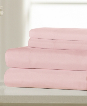 Super Soft Triple Brushed Microfiber 4-Piece Sheet Set - Queen Bedding