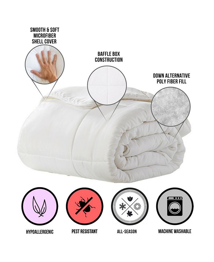 Ella Jayne AllSeason Soft Brushed Microfiber DownAlternative