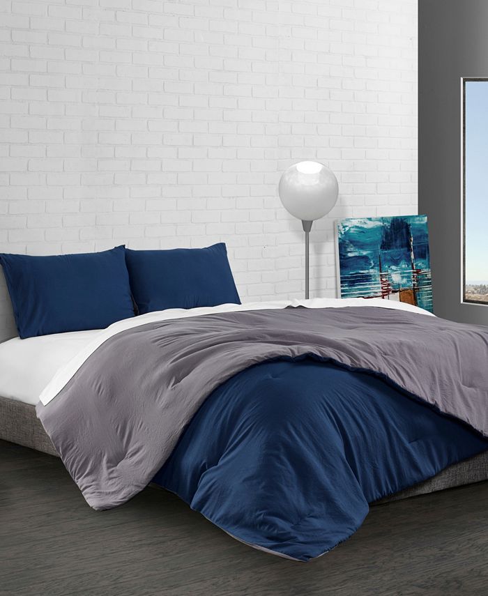 Ella Jayne Reversible Brushed Microfiber Plush DownAlternative