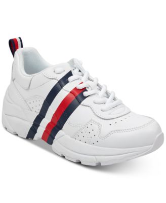 tommy hilfiger white tennis shoes