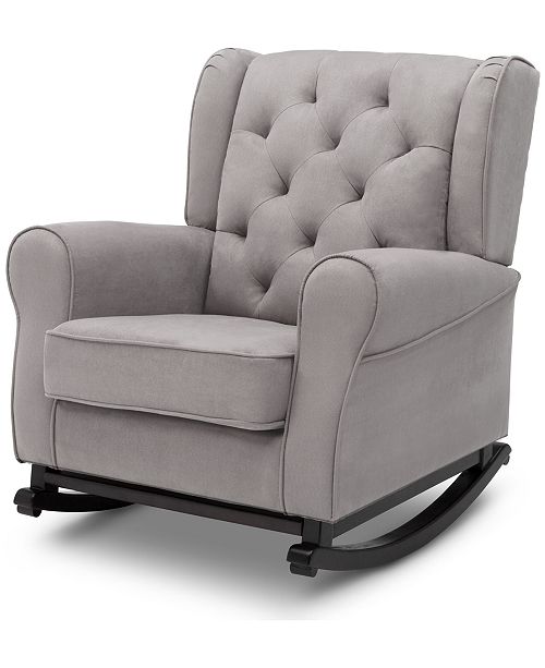 Delta Emma Upholstered Rocking Chair Reviews Chairs