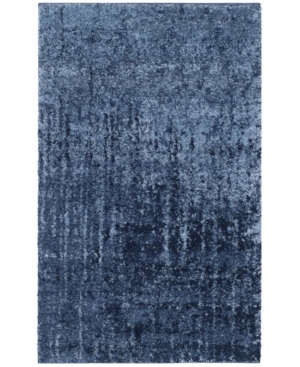 Safavieh Retro Light Blue and Blue 3' x 5' Area Rug