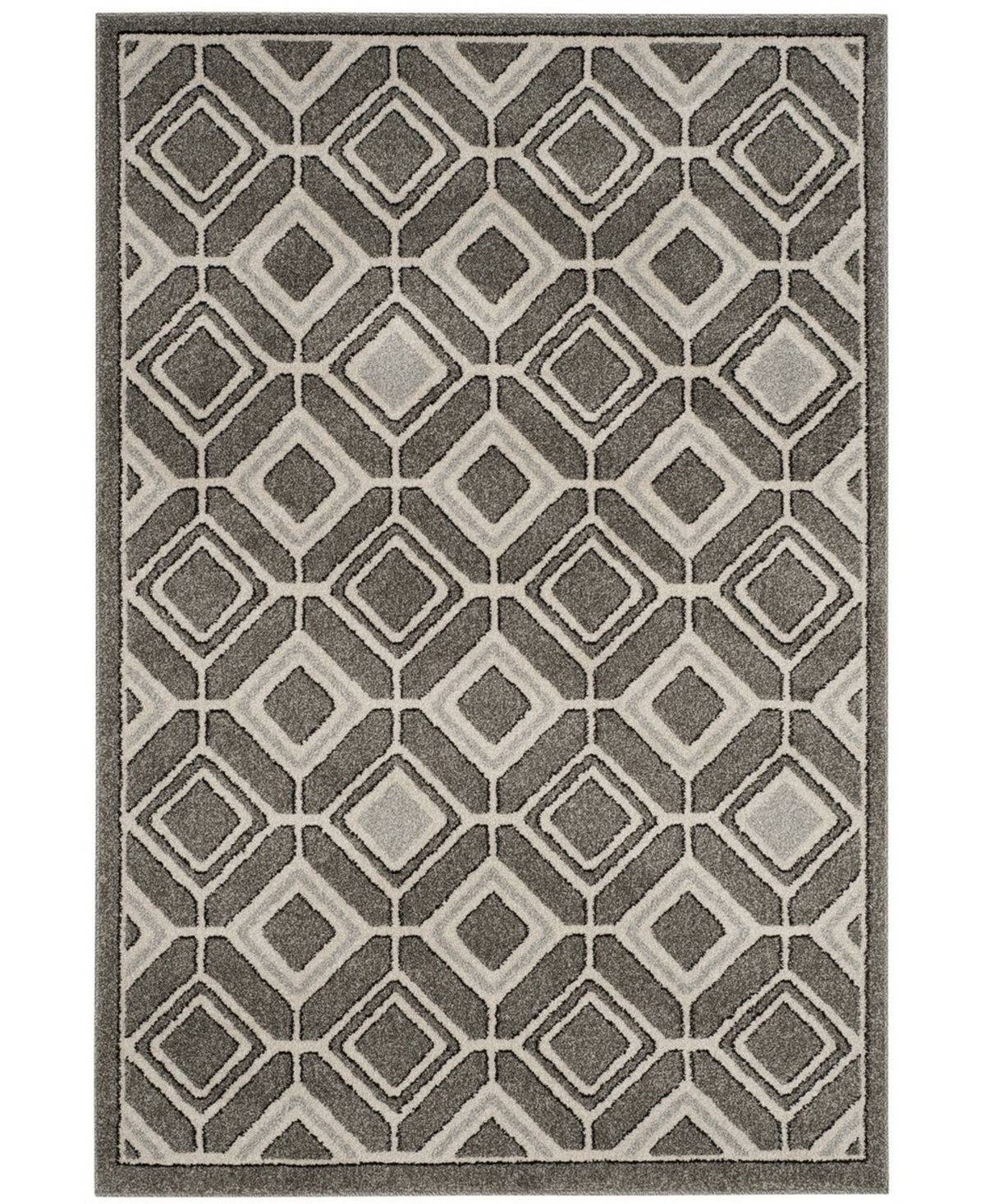 Safavieh Amherst Amt433 Gray And Light Gray 6' X 9' Area Rug