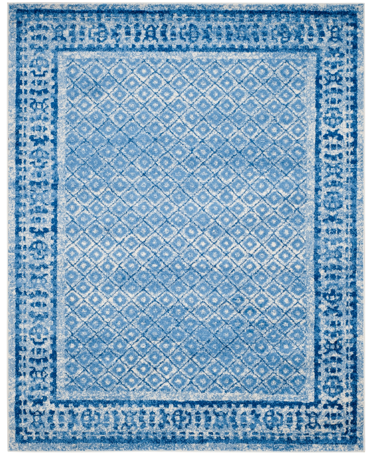 Safavieh Adirondack Silver and Blue 11' x 15' Area Rug - Silver