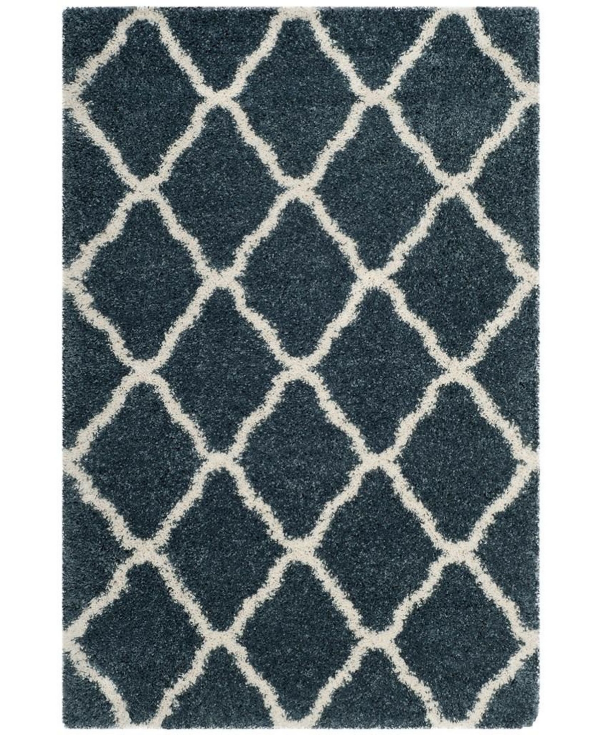 Safavieh Hudson 5'1in x 7'6in Area Rug - Slate Blue/Ivory