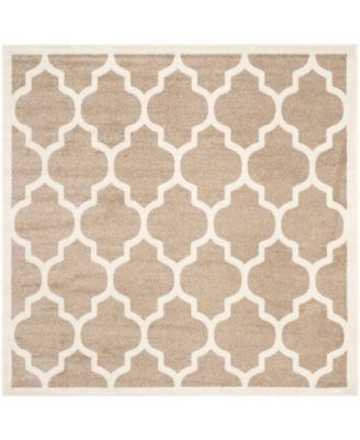 Amherst Wheat and Beige 5' x 5' Square Area Rug