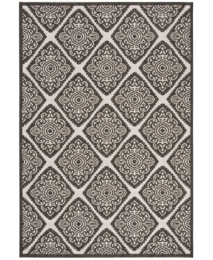 Safavieh Linden Light Gray and Charcoal 6'7