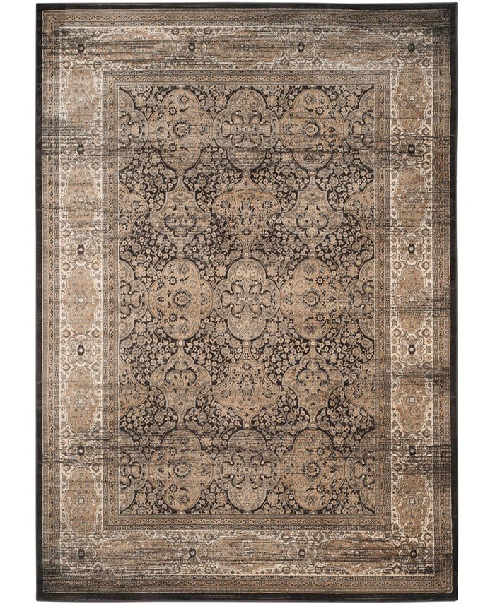 Safavieh Vintage Black and Ivory 8' x 11' Area Rug Macy's