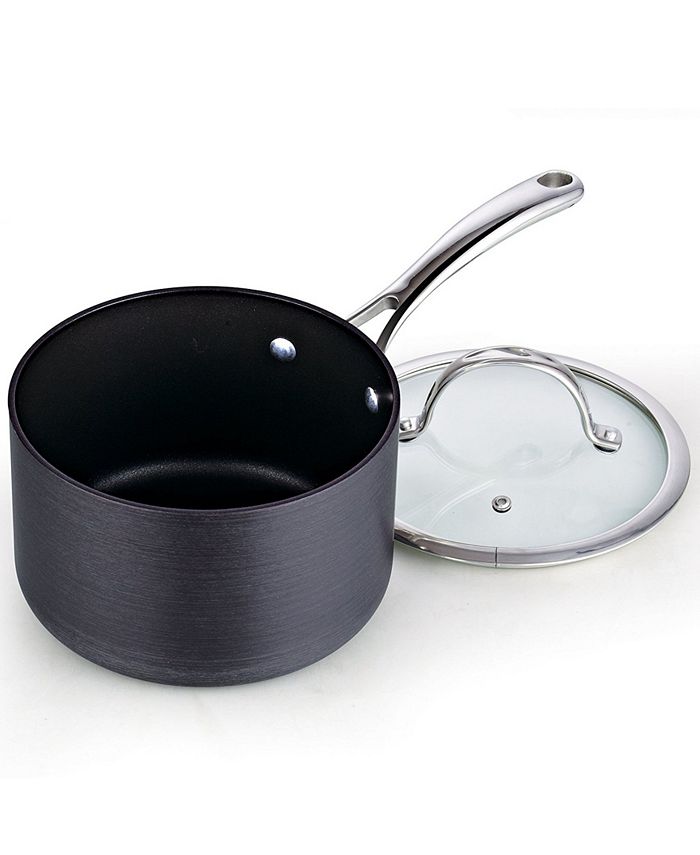 Cooks Standard 3Quart Hard Anodized Nonstick Saucepan with Lid Macy's