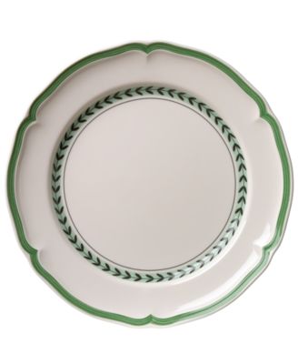 French Garden Green Lines Bread & Butter Plate