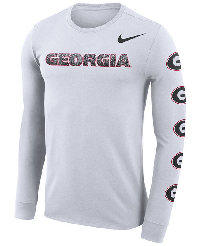 Nike Men's Georgia Bulldogs Repeat Logo Long Sleeve T-Shirt & Reviews ...