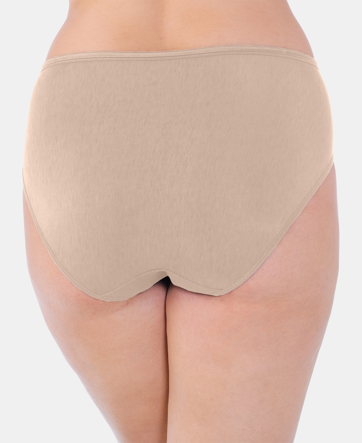 Vanity Fair Women's Illumination Plus Size High-Cut Satin-Trim Brief Underwear 13810