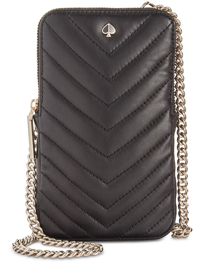 kate spade new york Amelia Quilted Leather Phone Crossbody & Reviews -  Handbags & Accessories - Macy's