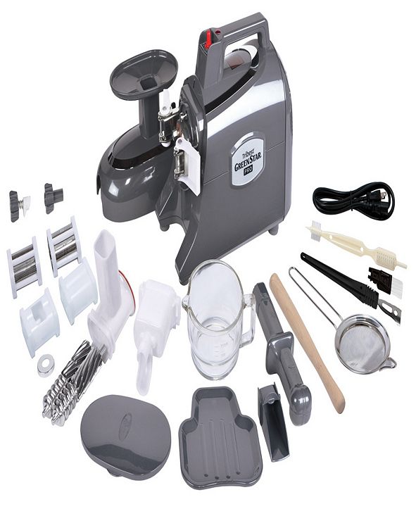 Tribest Greenstar Pro Commercial Complete Masticating Juicer with All