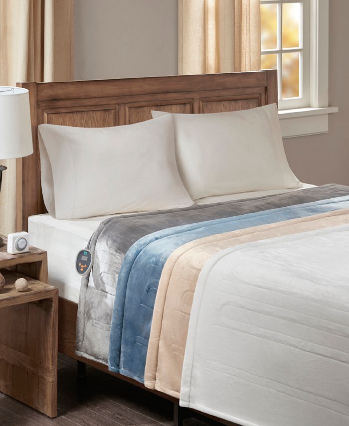 Sleep Philosophy Ultra Soft Reversible Berber/Plush Electric Full
