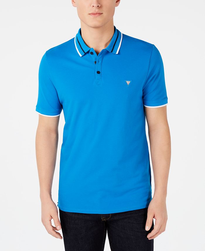 guess knit polo