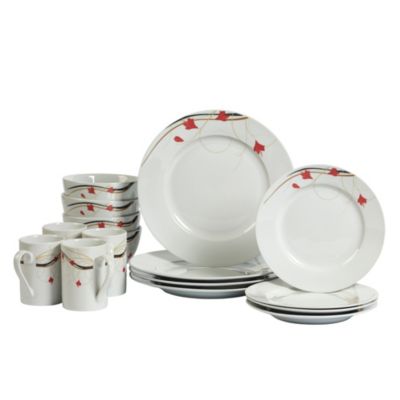 Tabletops Unlimited - Kara 16-Pc. Dinnerware Set, Service for 4