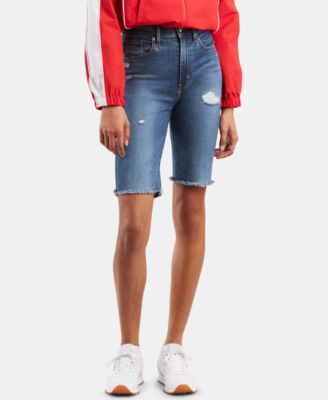 biker shorts jean