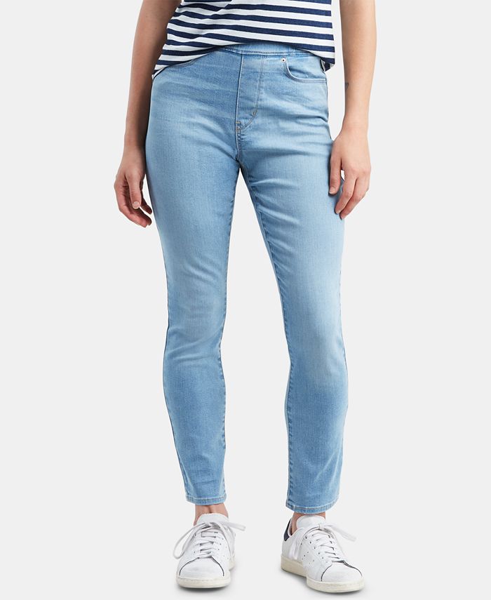 Women's levi's pull deals up jeans