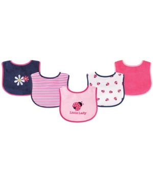 Luvable Friends Drooler Bibs 5-Pack One Size