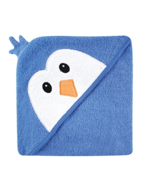 Luvable Friends Animal Face Hooded Towel One Size
