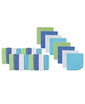 Luvable Friends Washcloths 24-Pack Blue One Size