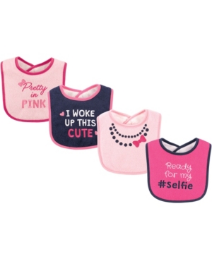 Luvable Friends Drooler Bibs 4-Pack One Size
