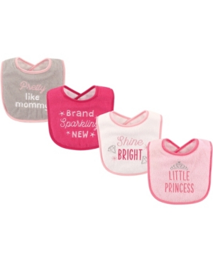 Luvable Friends Drooler Bibs 4-Pack One Size