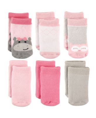 Baby Girls 6Pk Crew Socks