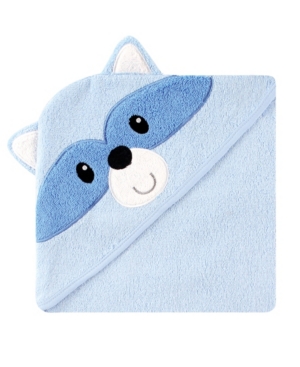 Luvable Friends Animal Face Hooded Towel One Size