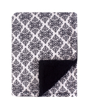 Hudson Baby Mink Blanket with Sherpa Backing One Size