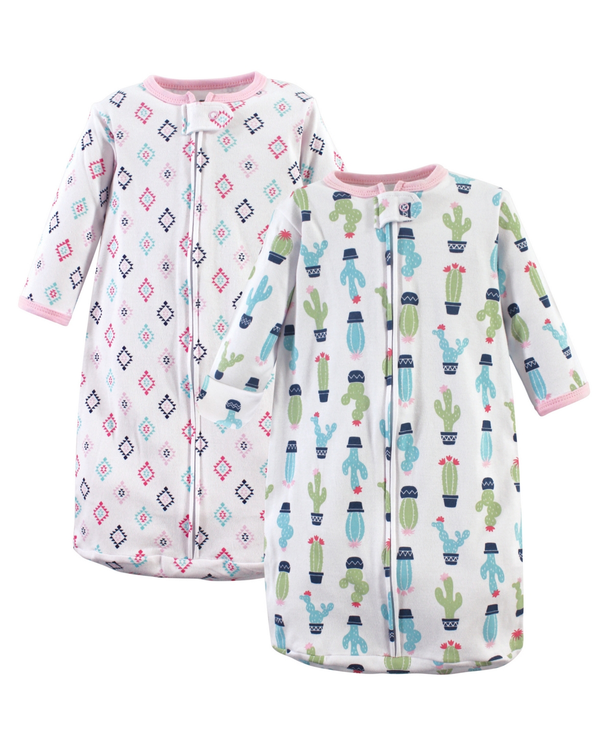 Hudson Baby Baby Boys Hudson Cotton Long-Sleeve Wearable Sleeping Bag, Sack, Blanket, Foxes
