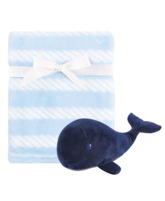 Mac /& Moon 2-Ply Reversible Receiving Blanket