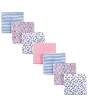 Hudson Baby Flannel Receiving Blankets 7-Pack One Size