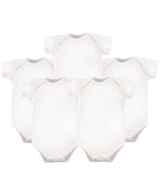 Five-Piece Set of Cotton All-in-One Bodysuits