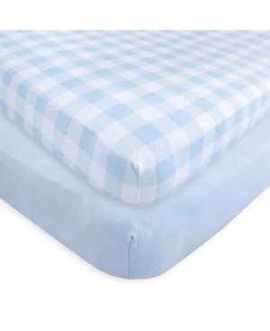 Touched By Nature Organic Fitted Crib Sheets 2-Pack One Size