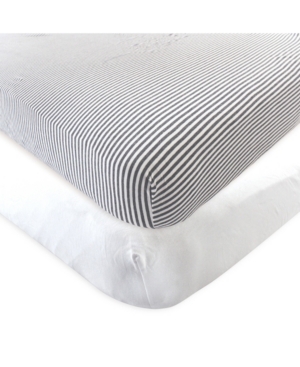 Touched By Nature Organic Fitted Crib Sheets 2-Pack One Size