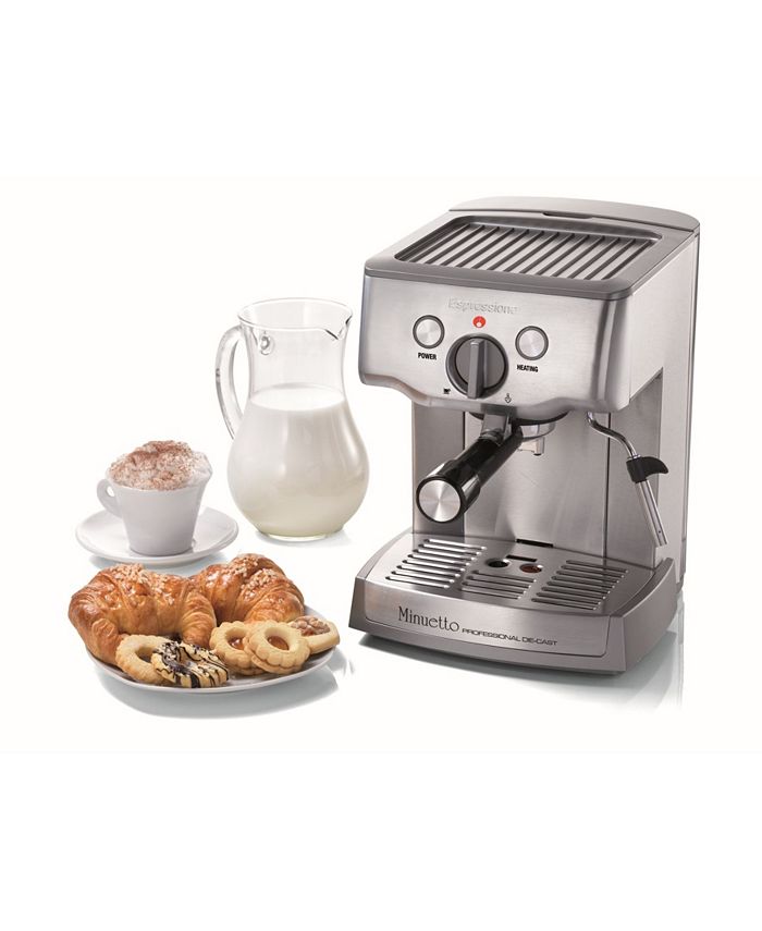 Espressione Cafe Minuetto Professional DieCast Espresso, Cappuccino
