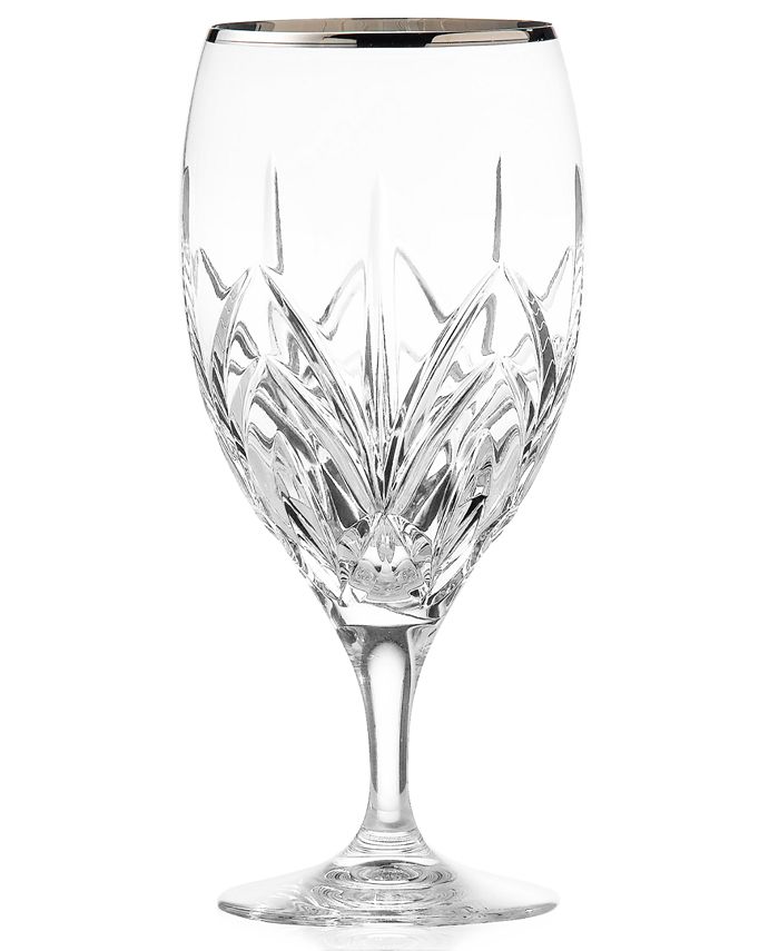 Marquis By Waterford Iced Beverage Glass Caprice Platinum Macys 