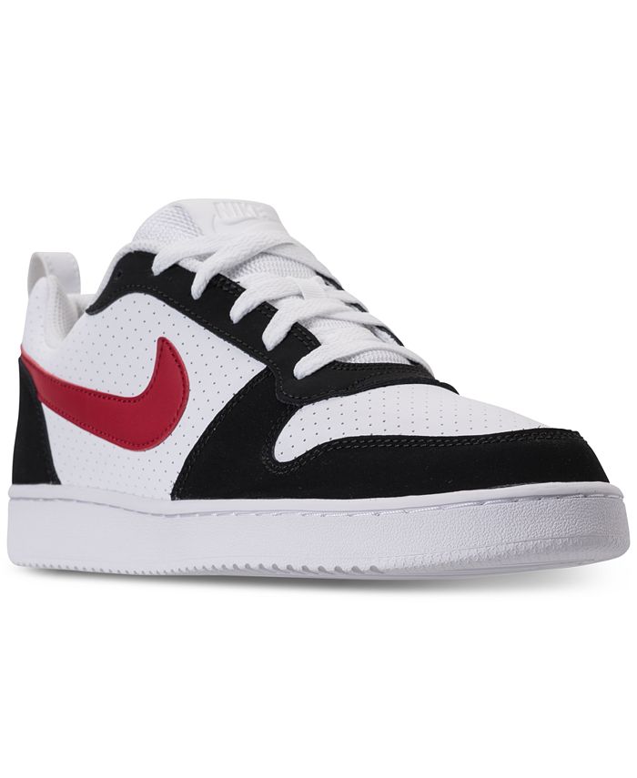 Nike Men's Court Borough Low Premium Casual Sneakers from Finish Line ...
