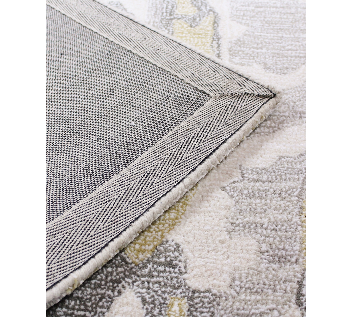 Bb Rugs Elements Elm-226Gold Area Rug -Gold