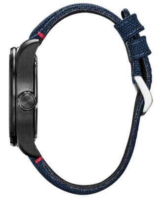 Citizen Eco-Drive Men's Marvel Heroes Blue Strap Watch 43mm