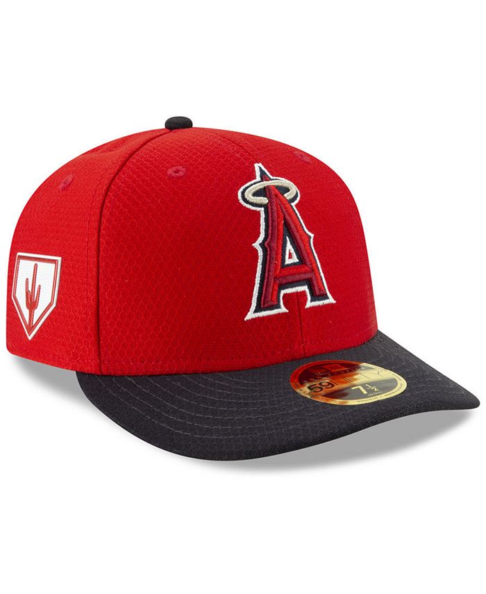 New Era Los Angeles Angels Spring Training 59FIFTY-FITTED Low Profile ...