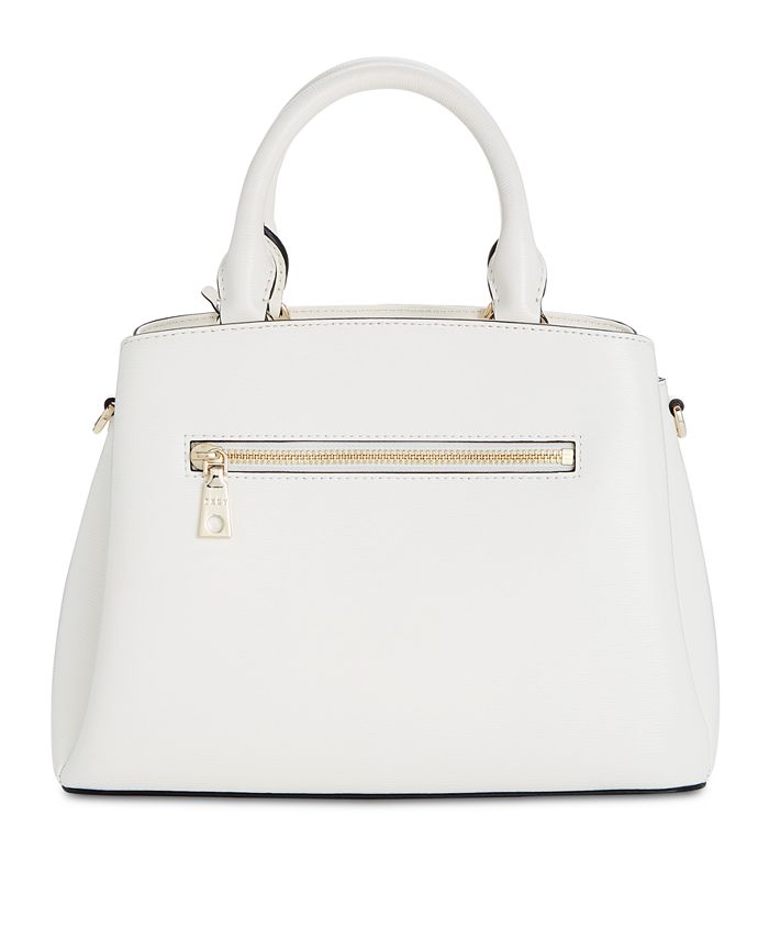 DKNY Paige Small Leather Butterfly Satchel, Created for Macy's - Macy's