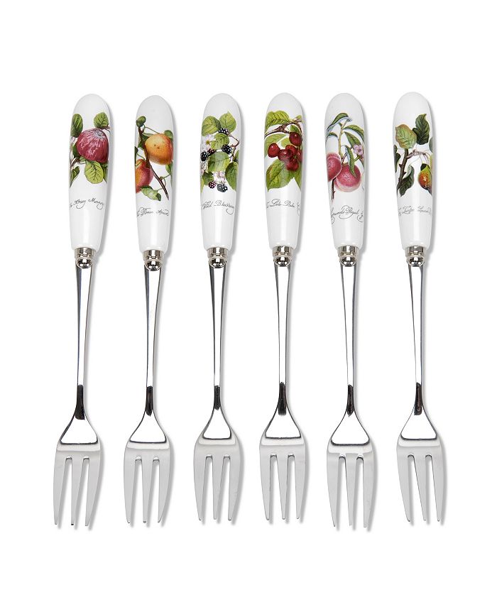 Portmeirion Pomona Set/6 Pastry Forks Macy's